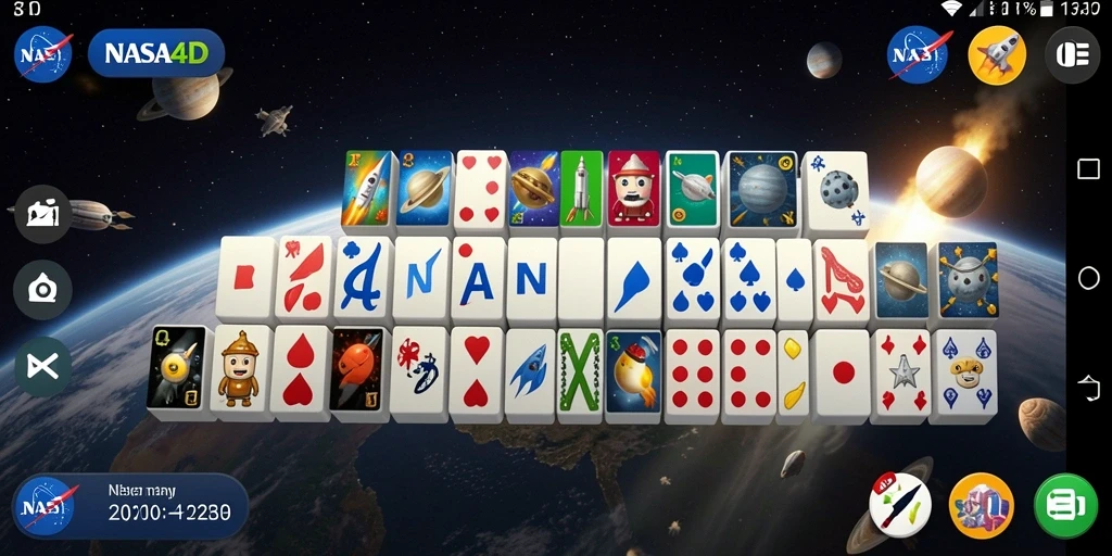 Tampilan gameplay seru dari aplikasi Domino NASA4D.