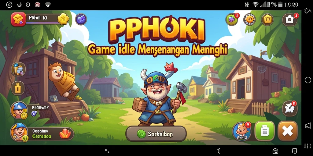 Tangkapan layar PPHOKI menampilkan gameplay santai dan menarik.