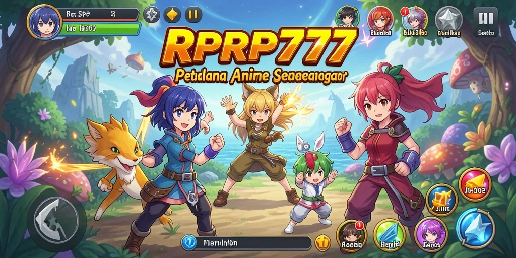 Tampilan gameplay RPRP777 yang penuh aksi dan petualangan.